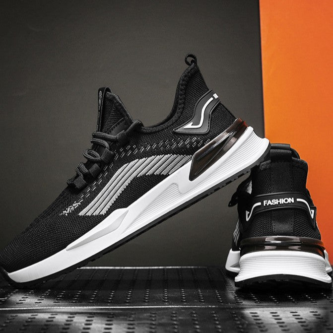Damen Sportliche Sneakers mit innovativer atmungsaktiver Oberflächenstruktur EB