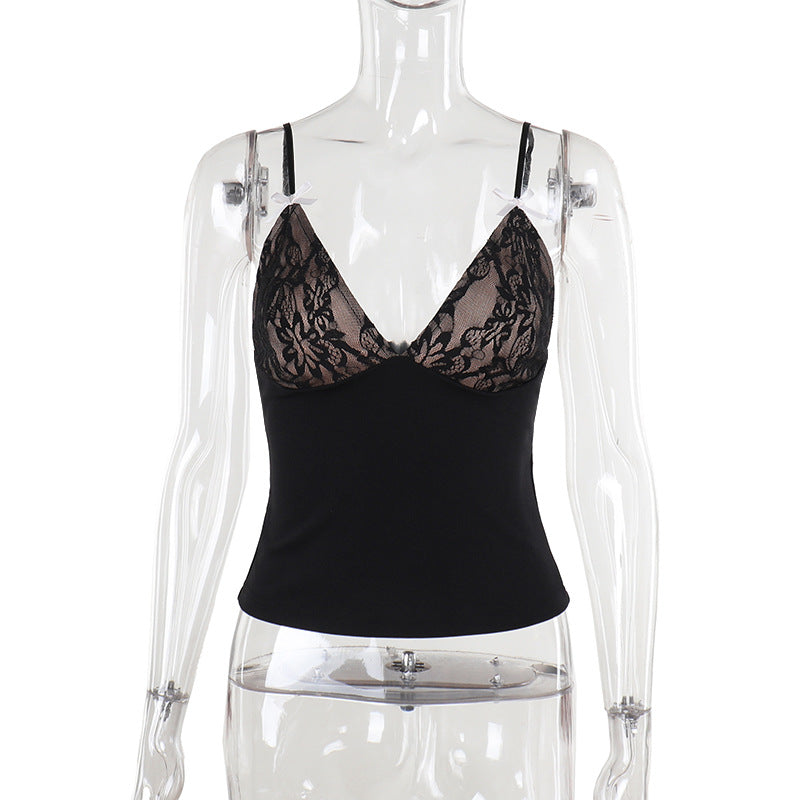 Damen Spitzen-Cami-Top EB