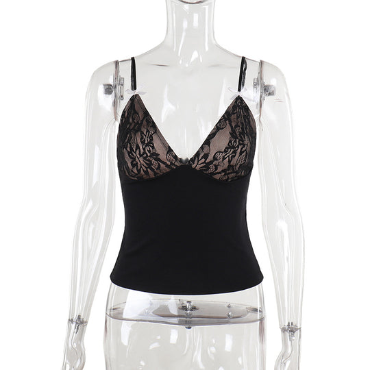 Damen Spitzen-Cami-Top EB