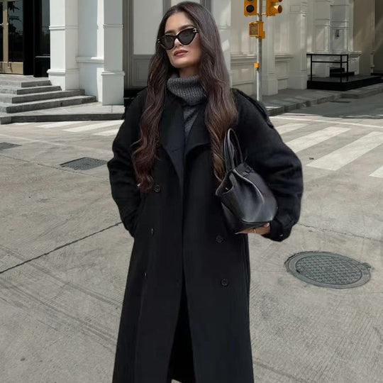 Damen eleganter Trenchcoat EB