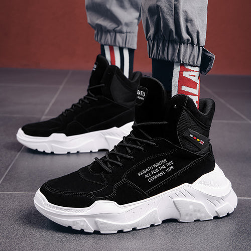 Damen High-Top Sneaker mit funktionalem Design EB