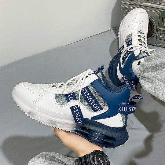 Damen Sportliche High-Top Sneakers mit innovativer Luftpolster-Dämpfung EB