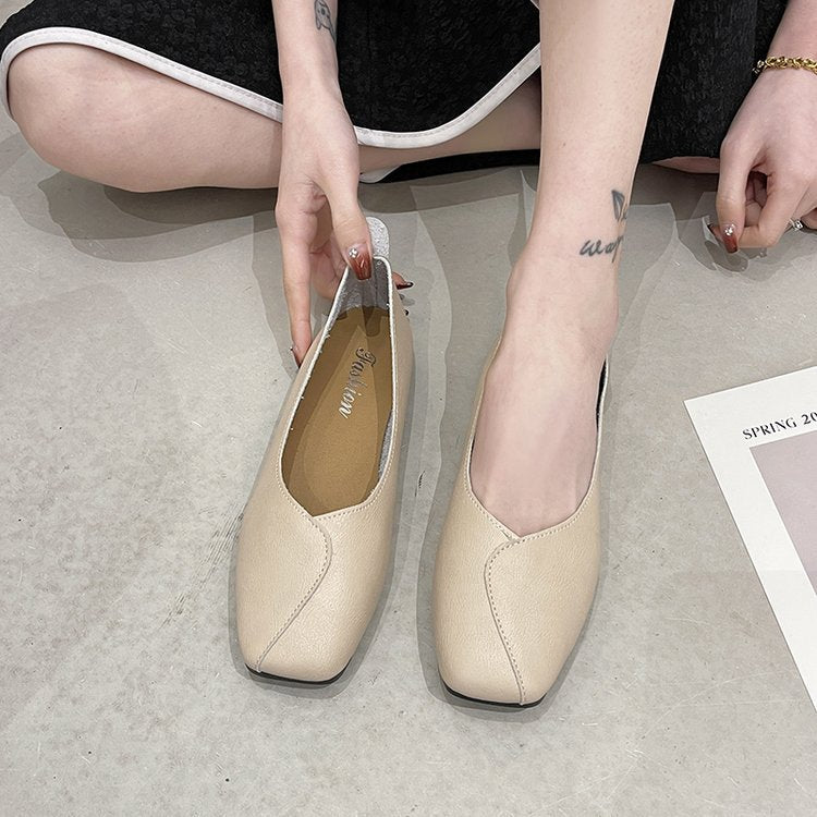 Damen Ballerinas mit spitzer Kappe und komfortablem Fußbett EB