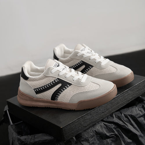 Damen Modische Freizeit Sneaker mit ergonomischem Design und atmungsaktiver Oberflächenstruktur EB