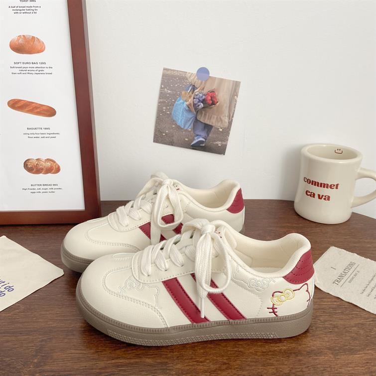 Damen Sneakers mit verspieltem Hello-Kitty-Motiv und bequemer Sohle EB