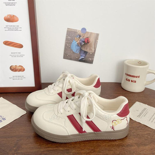 Damen Sneakers mit verspieltem Hello-Kitty-Motiv und bequemer Sohle EB