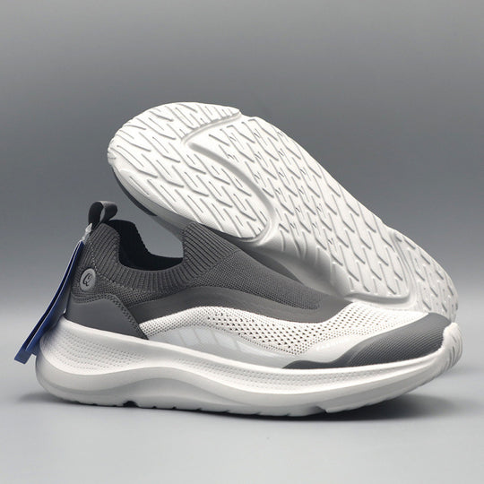 Damen Komfortable Slip-On Sneakers mit rutschfester Sohle und atmungsaktivem Obermaterial EB