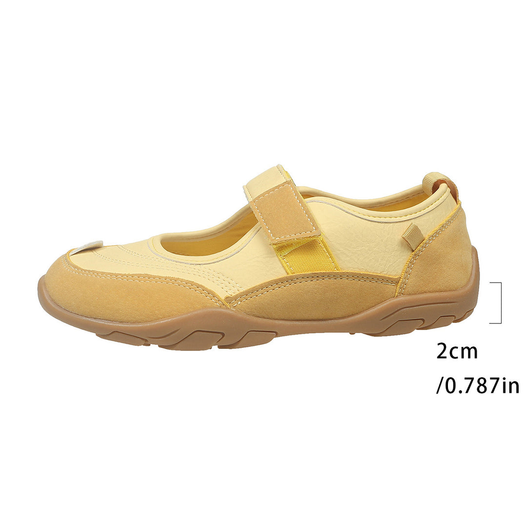 Damen orthopädische Komfortschuhe mit verstellbarem Klettverschluss EB