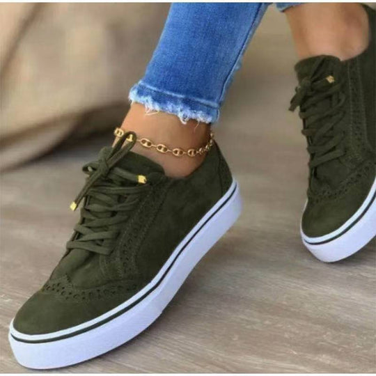 Damen modische Sneakers mit eleganten Details EB