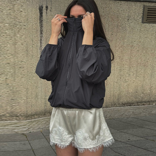 Damen winddichte Sportjacke EB