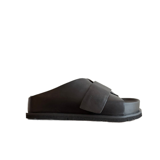 Damen Komfortable Slide-Sandalen mit anatomisch geformtem Fußbett und trendigem Riemendesign EB