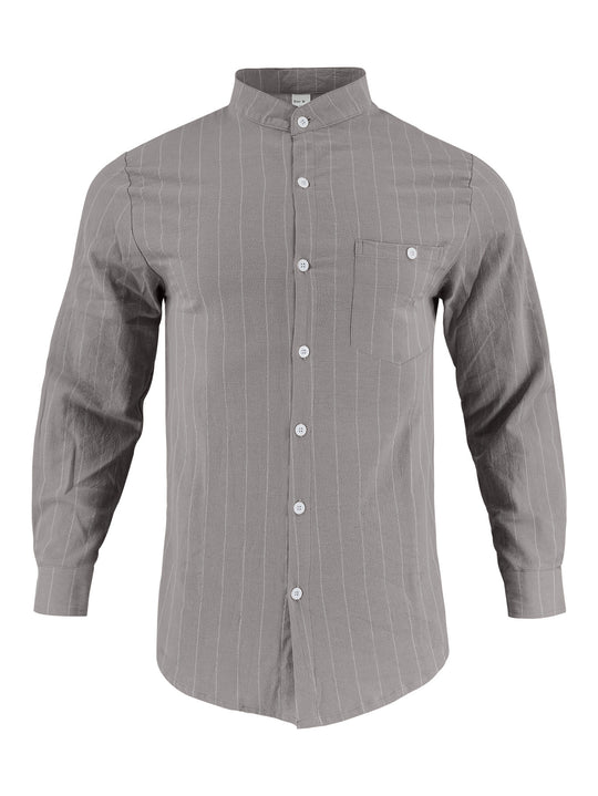 Herren Hemd mit modernem Streifenmuster EB
