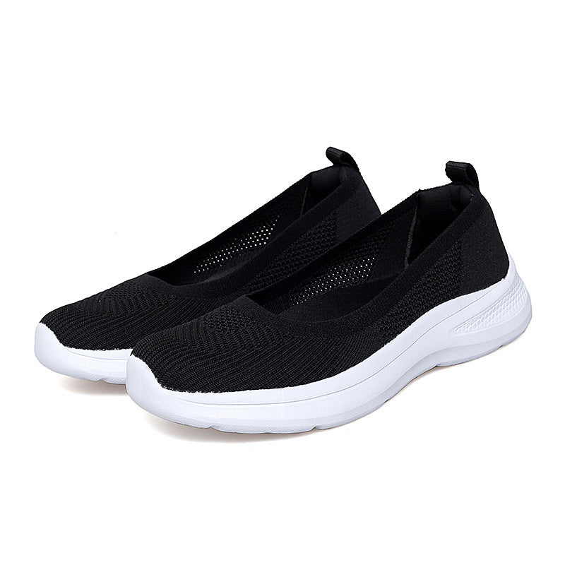 Damen Komfortable Slip-On Sneakers EB
