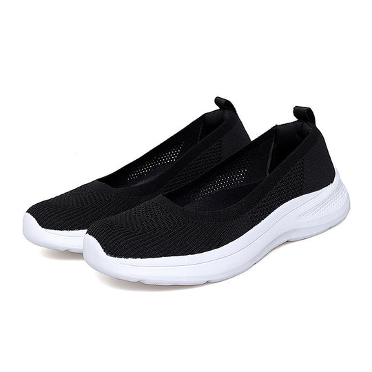 Damen Komfortable Slip-On Sneakers EB