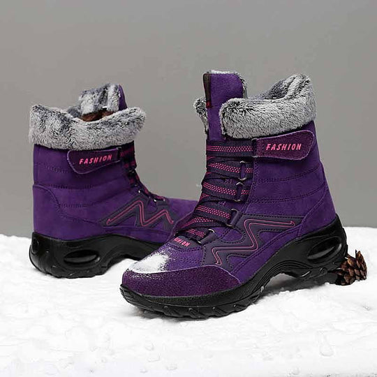 Damen Winterstiefel mit kuscheligem Innenfutter und rutschfester Sohle EB