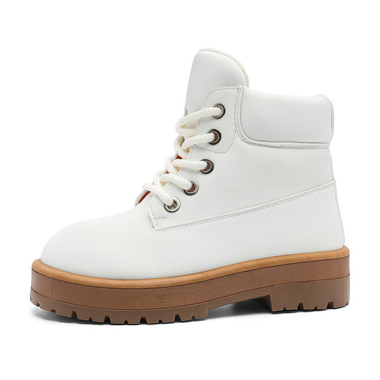Damen Winterstiefel mit rutschfester Profilsohle und atmungsaktivem Obermaterial EB