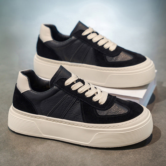 Damen modische Sneakers mit ergonomischem Design und stoßdämpfender Sohle EB