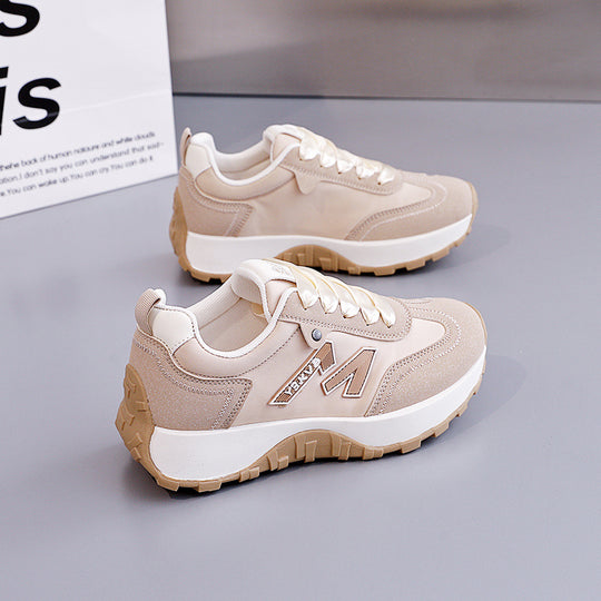 Damen Trendige Plattform Sneakers EB