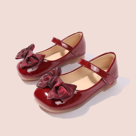 Mädchen Ballerinas mit dekorativem Schleifen-Design EB