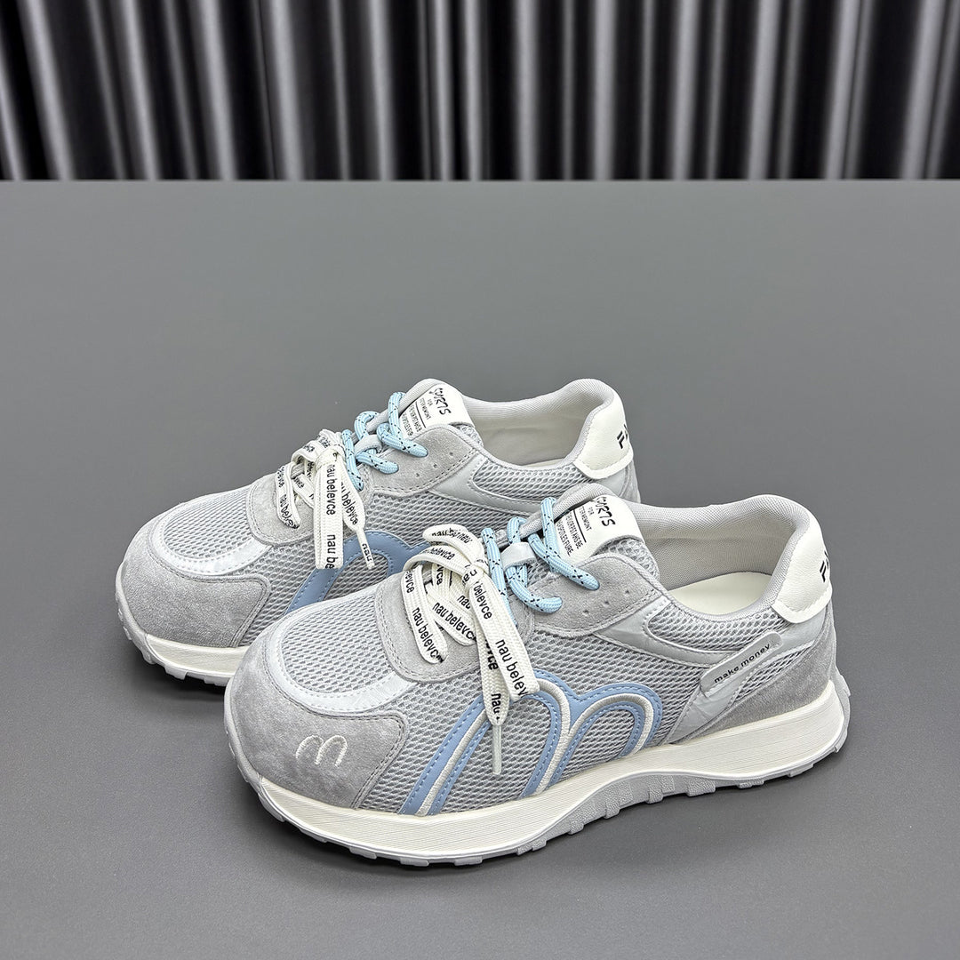 Damen Sportliche Sneakers mit atmungsaktivem Obermaterial und dämpfender Sohle EB