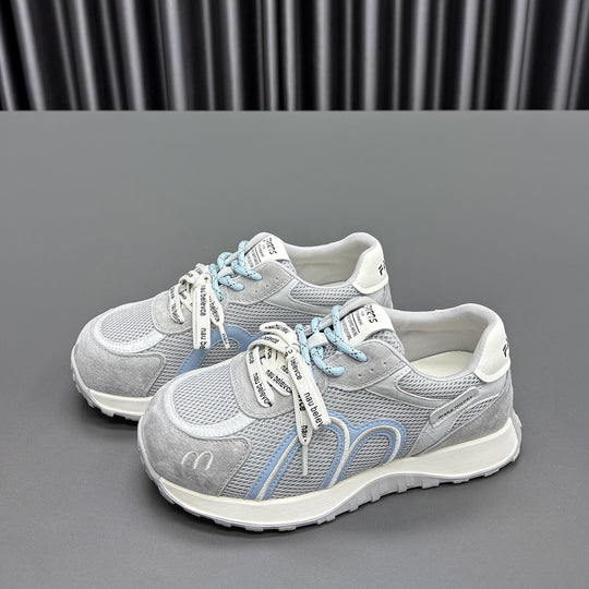 Damen Sportliche Sneakers mit atmungsaktivem Obermaterial und dämpfender Sohle EB
