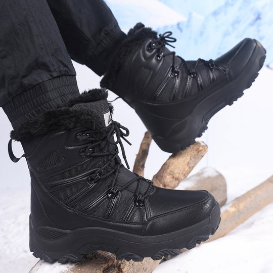 Damen Winterstiefel mit isolierender Polsterung und rutschfester Sohle EB