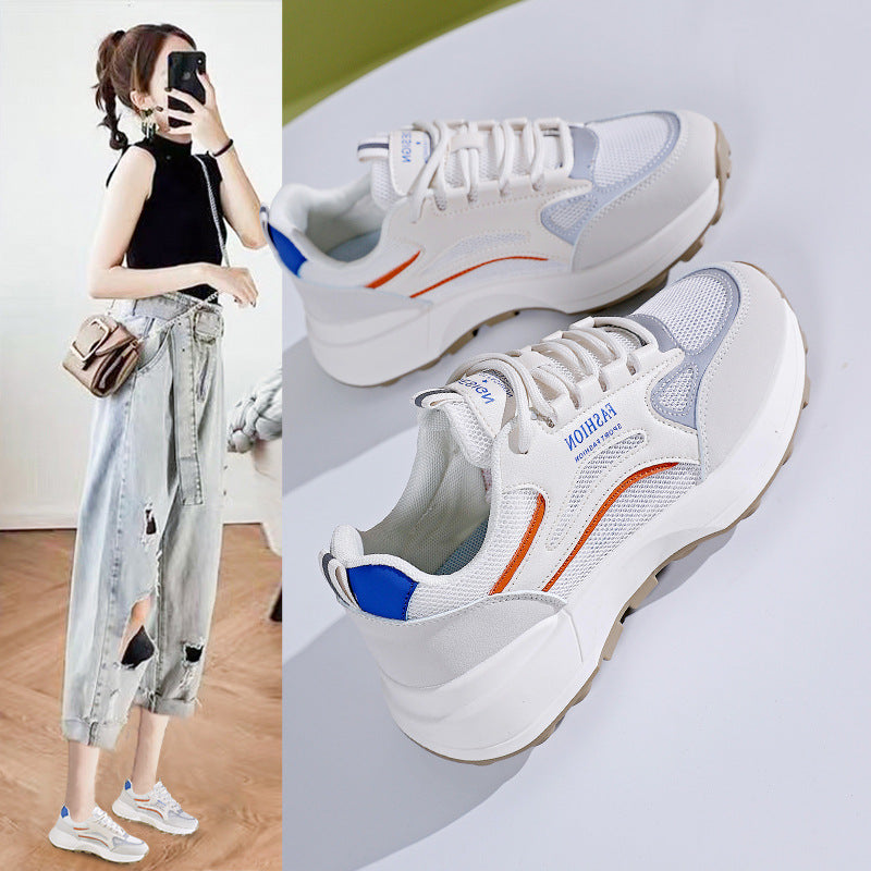 Damen Sportliche Sneakers mit dämpfendem Komfort und atmungsaktivem Mesh-EB