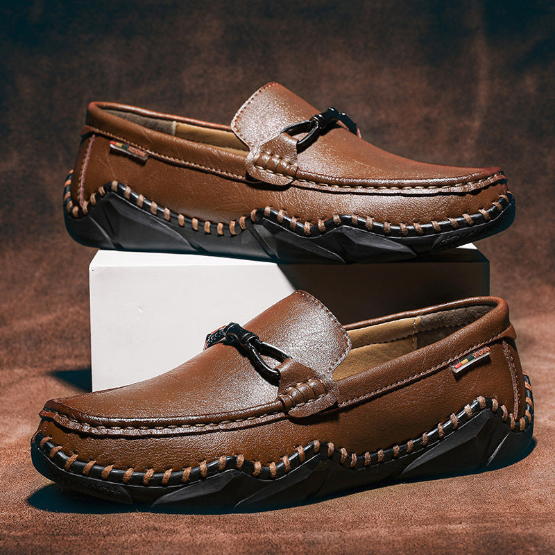 Herren Mokassinschuhe im klassischen Design EB