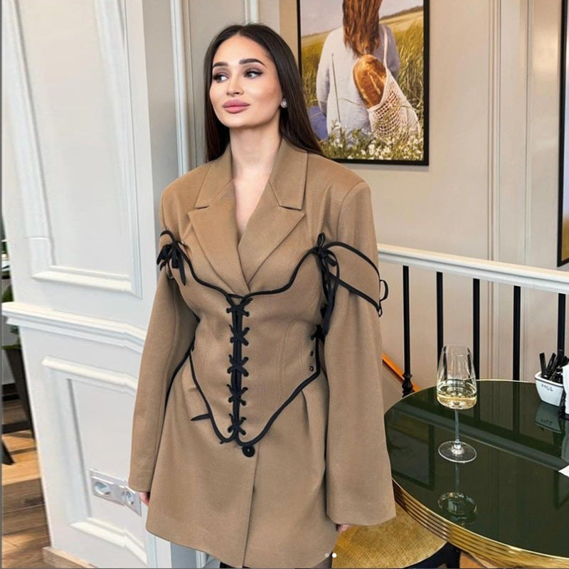 Damen Modischer Couture-Blazer EB