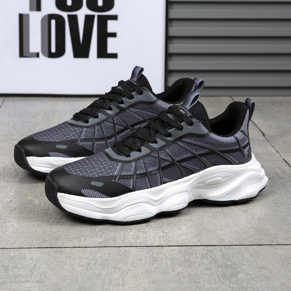 Damen Sportliche Outdoor Sneakers mit atmungsaktivem Mesh-Obermaterial und stabiler Laufsohle EB
