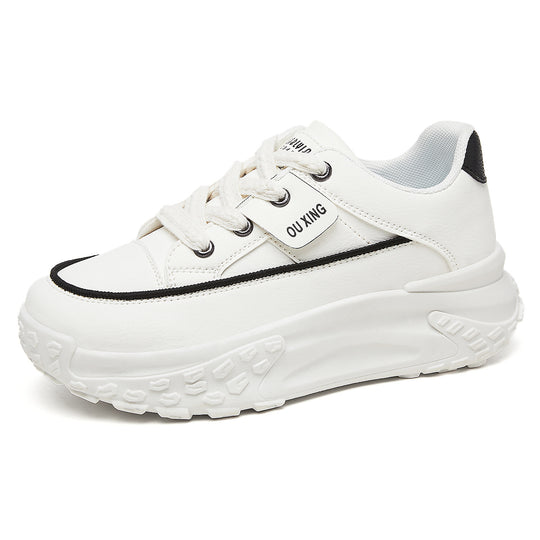 Damen Sportliche Sneakers mit rutschfester Sohle und gepolstertem Innenfutter EB