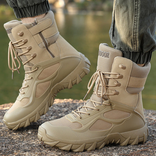 Herren Multifunktionale Outdoor-Wanderschuhe mit rutschfester Sohle und atmungsaktivem Obermaterial EB