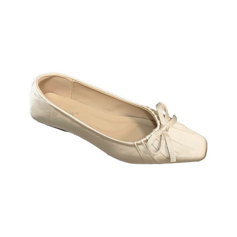 Damen Ballerinas mit dekorativem Schleifendetail und elegantem Design EB
