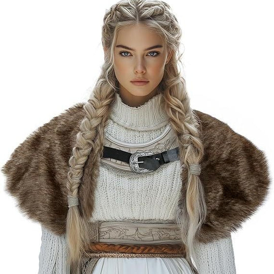 Damen hochwertige Winterjacke mit Pelzkragen EB