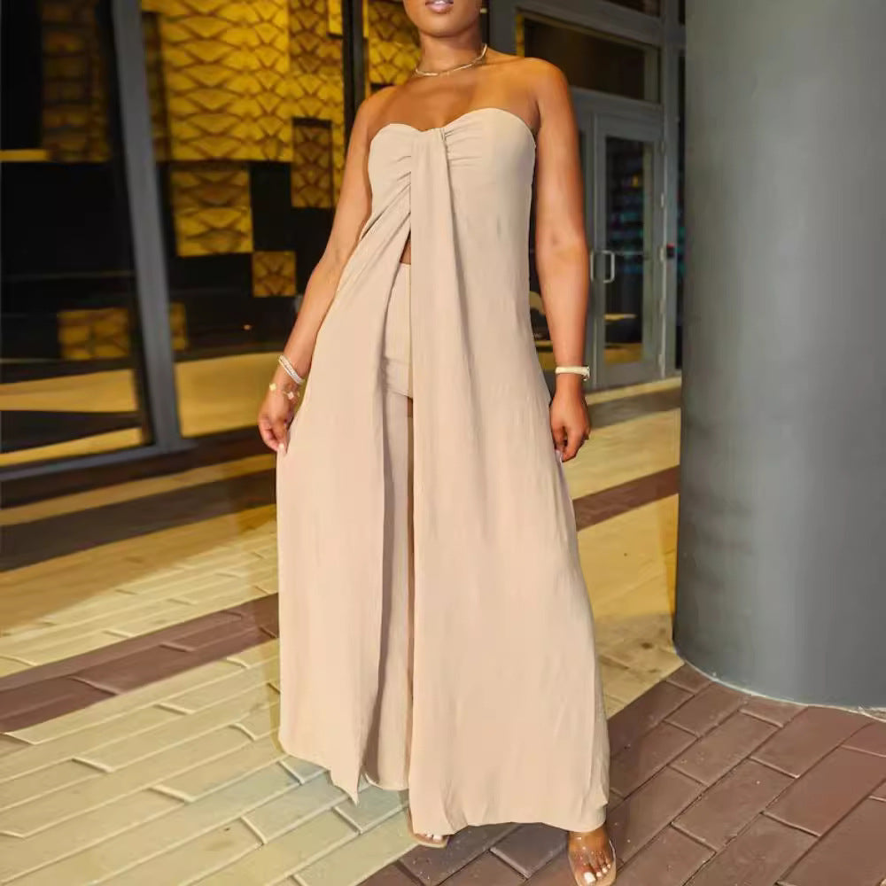 Damen Elegantes Strandkleid im modernen Stilt EB