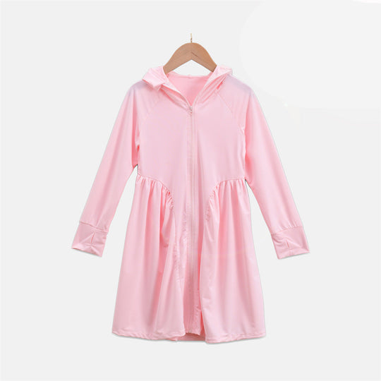Damen atmungsaktive UV-Schutzjacke mit hohem Kragen EB