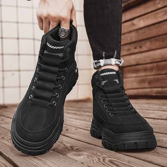 Damen robuste und komfortable Winterboots mit rutschfester Sohle EB