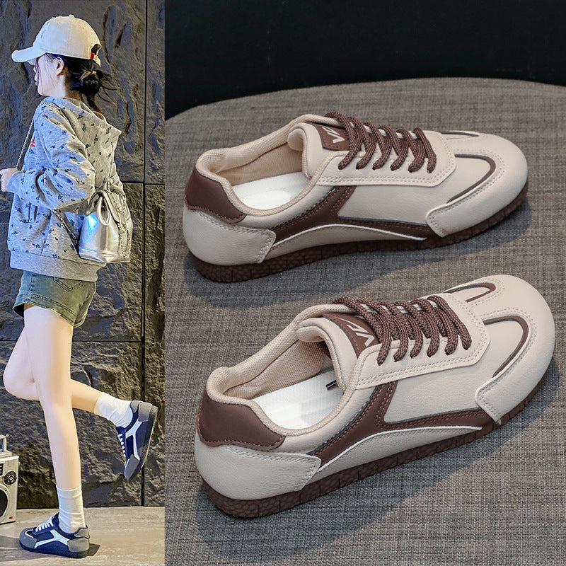 Damen Sportliche Freizeit-Sneaker mit atmungsaktiver Oberflächenstruktur und rutschfester Sohle EB