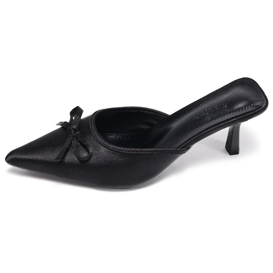 Damen Slingback-Pumps mit eleganter Schleifenverzierung EB