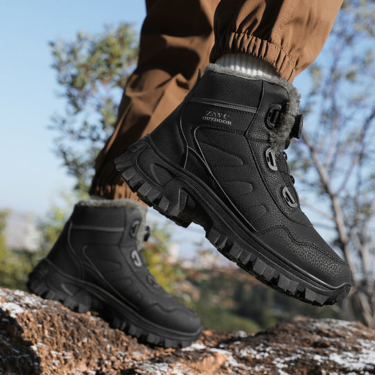Damen Winterwanderstiefel mit rutschfester Sohle und wärmendem Futter EB