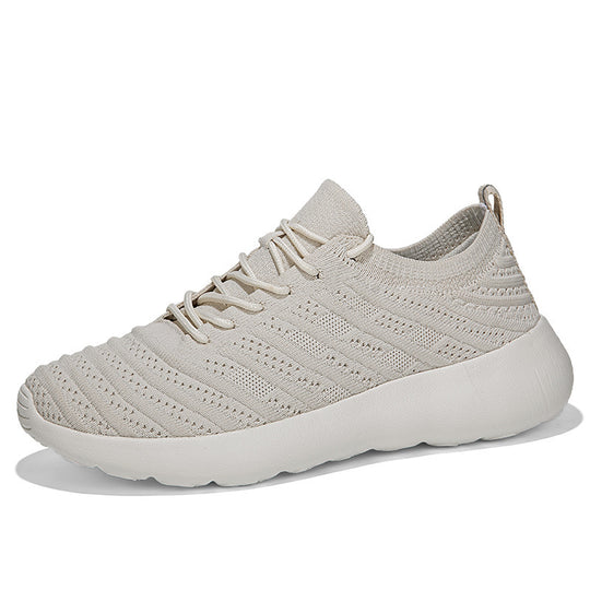 Damen Sportliche Stricksneaker mit rutschfestem Sohlenprofil EB