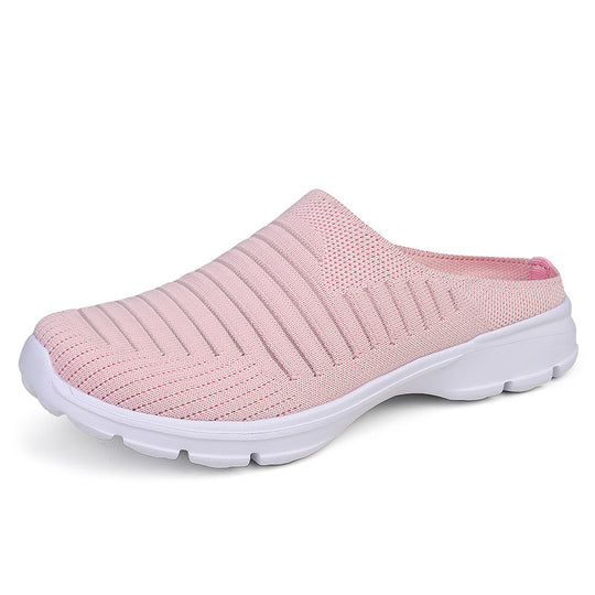 Damen Bequeme Clogs mit atmungsaktivem Obermaterial EB