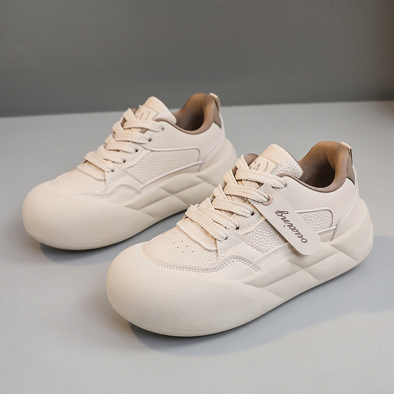 Damen modische Sneakers mit dämpfendem Sohlenprofil und atmungsaktiver Mesh-Oberfläche EB