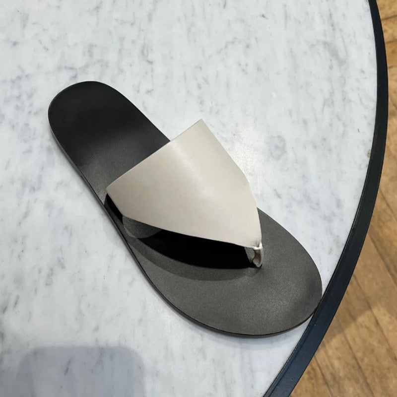 Damen Zehentrenner-Sandalen mit schickem Riemendesign und weichem Fußbett EB