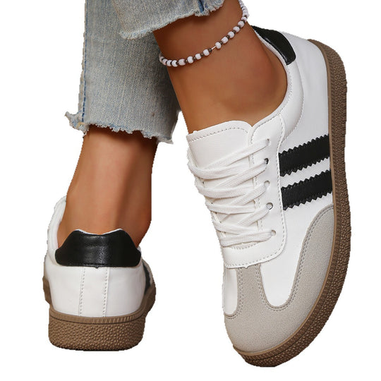 Damen Sportliche Sneakers mit komfortabler Sohle und trendigen Details EB