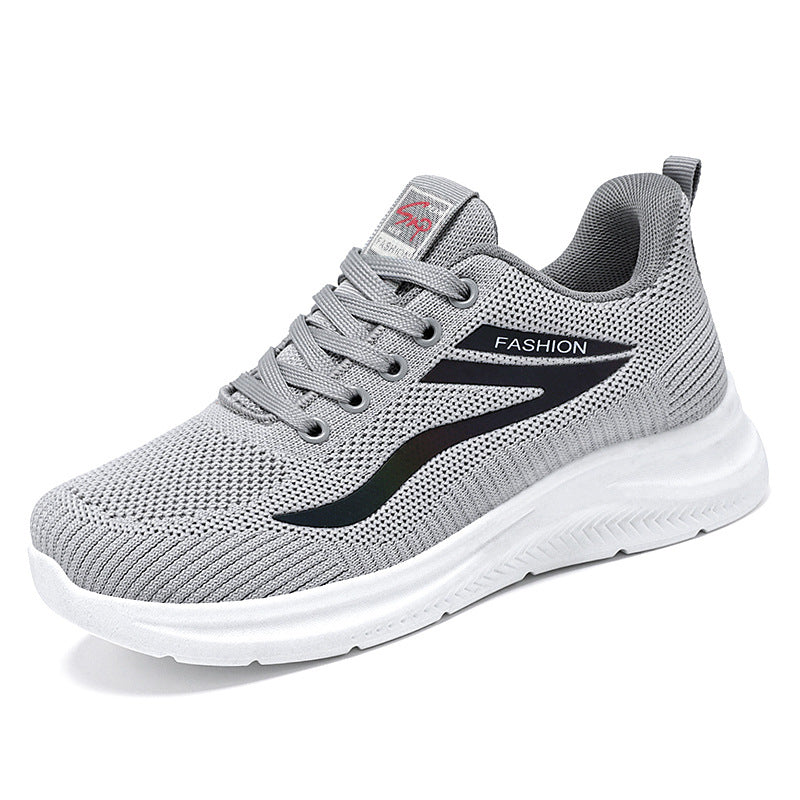 Damen Leichte und atmungsaktive Freizeitsneaker mit elastischem Schaft EB