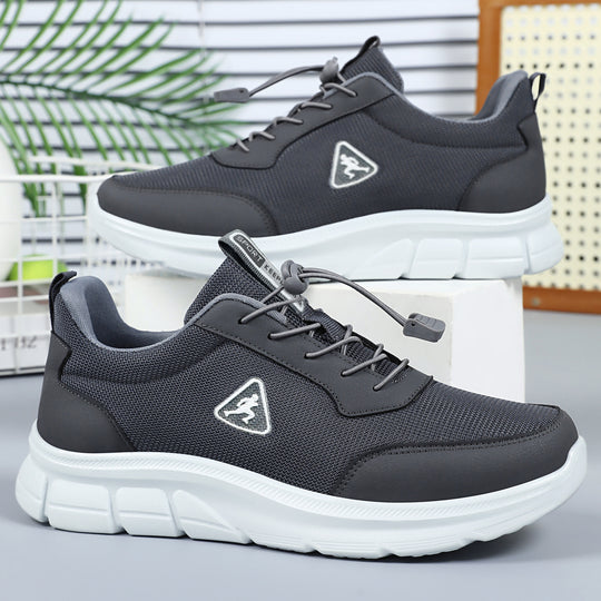 Damen Sportliche hochdämpfende Sneakers mit atmungsaktivem Obermaterial EB