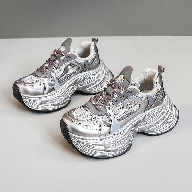 Damen Chunky Sneakers mit innovativem Design und komfortabler Dämpfung EB