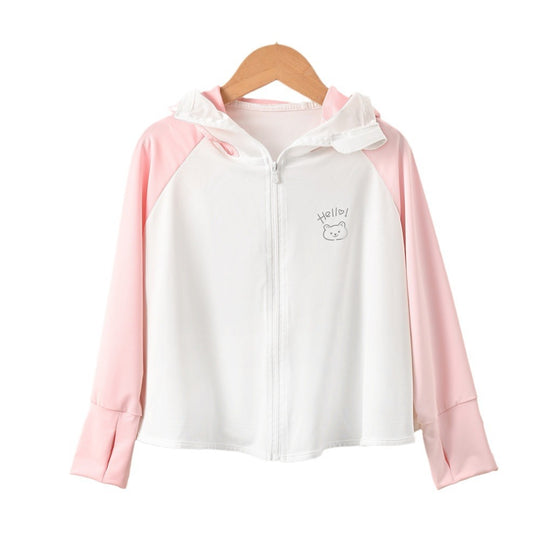 Damen leichte UV-Schutzjacke mit Kapuze EB