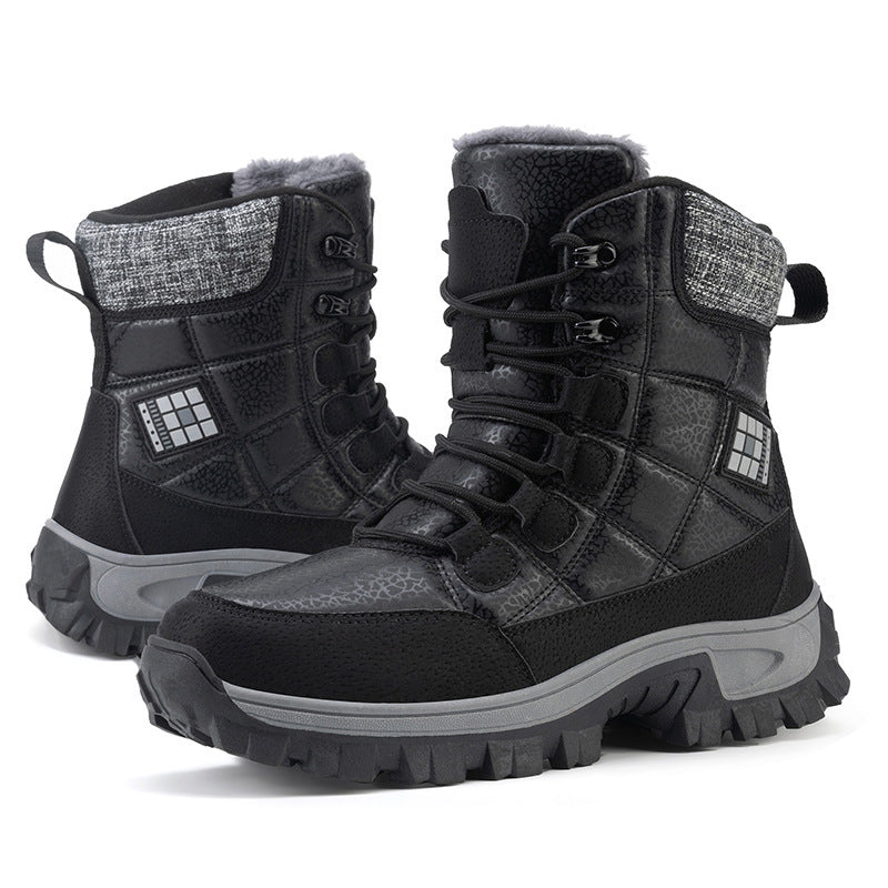Damen Thermo-Winterstiefel mit isolierender Innensohle und rutschfester Sohle EB